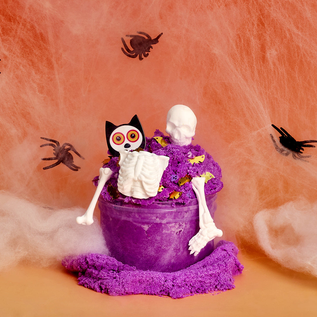 Caught in a Cobweb Slime