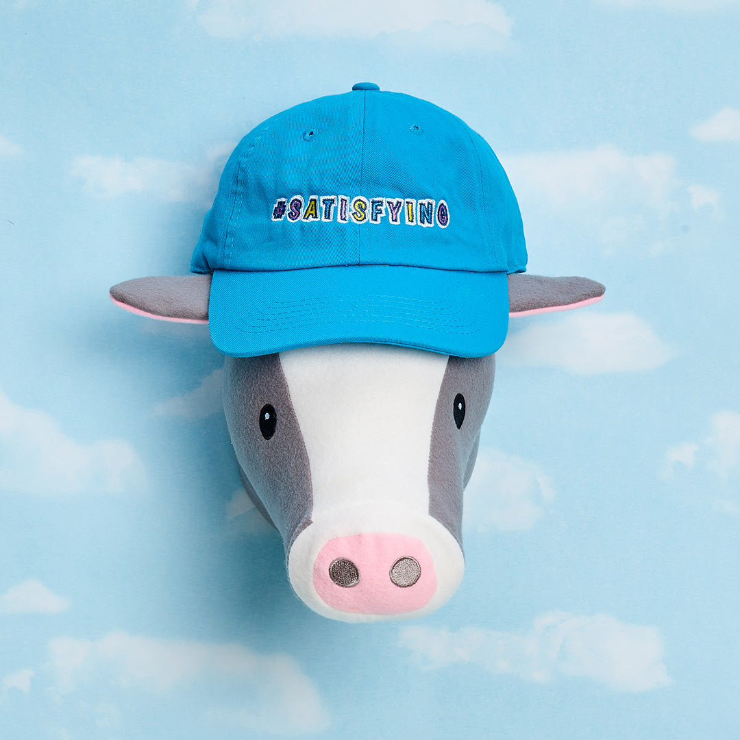 Sombrero de papá azul