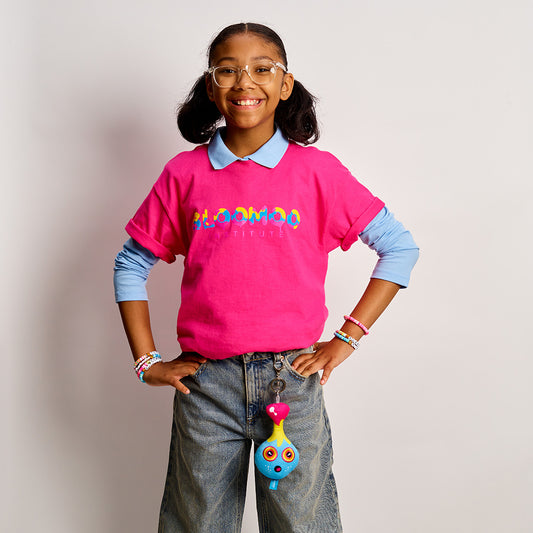 Camiseta Sloomoo - Magenta (niños)