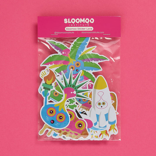 Paquete de pegatinas troqueladas